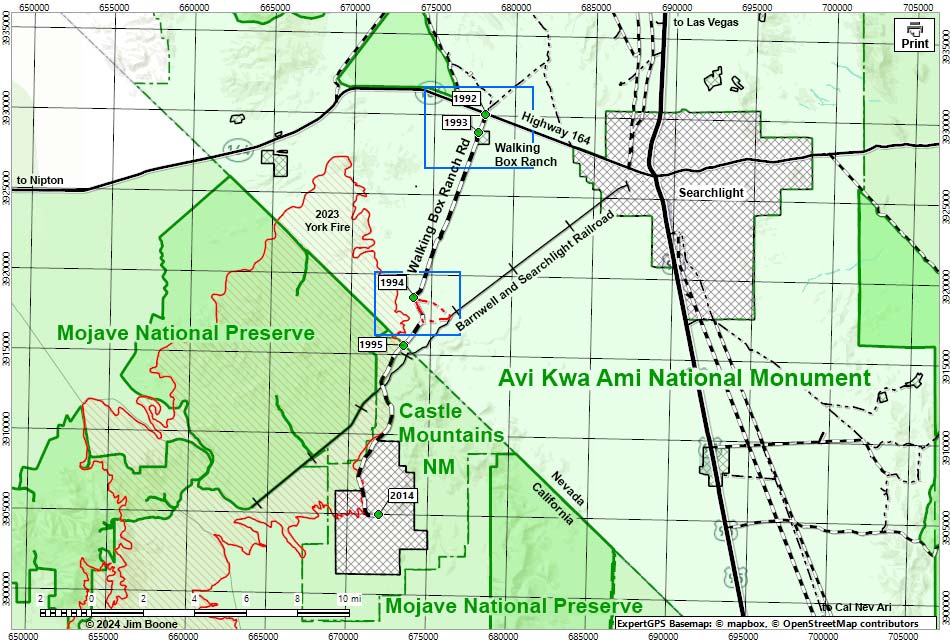 Christmas Tree Pass Road Map
