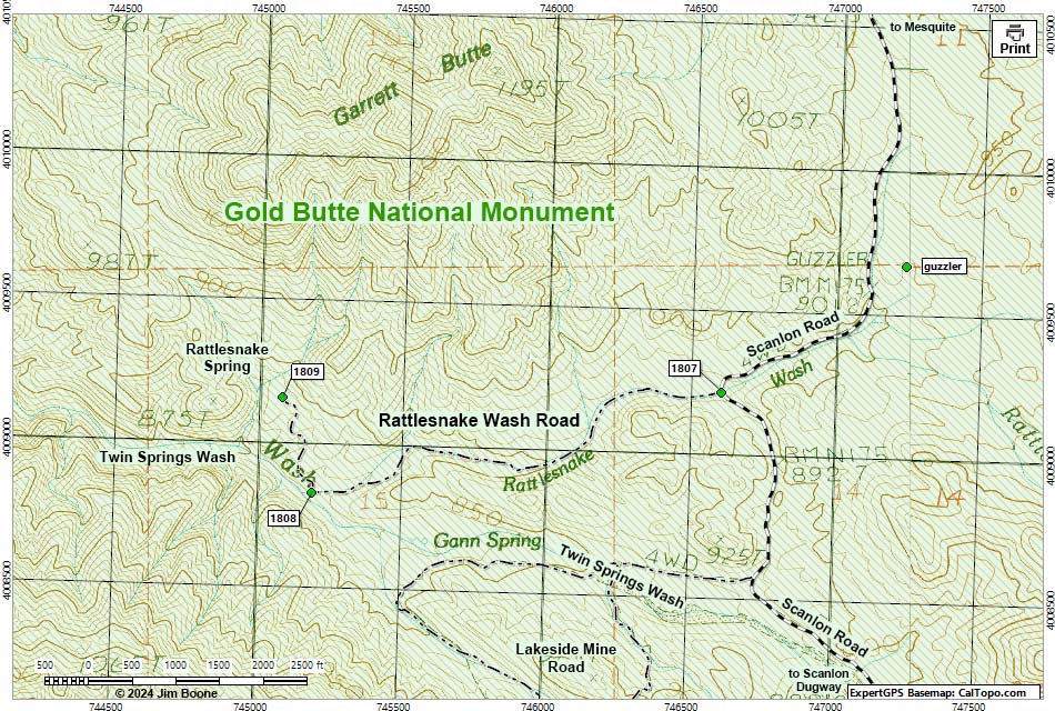 Rattlesnake Wash Road